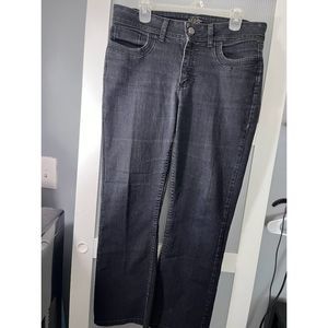 PC_ Riders by Lee Size 12P Charcoal Women's Bootcut jeans